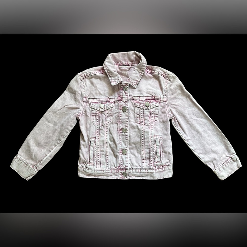 GAP Light Pink Kids Jean Jacket